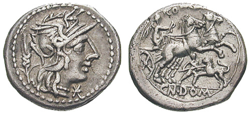 domitia roman coin denarius